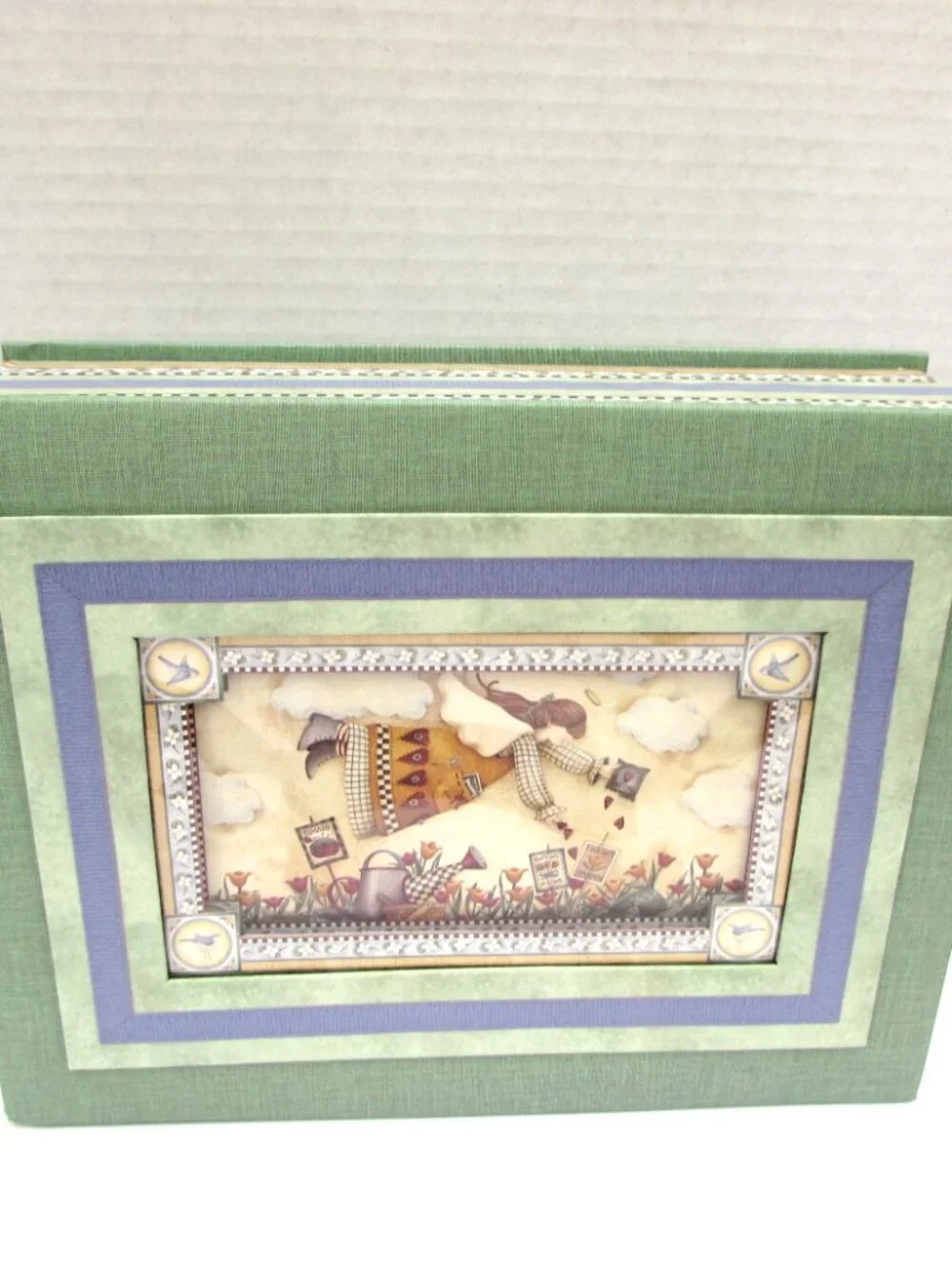 Debbie Mumm Deluxe 36 Blank Note Card Decorative Envelopes Set Keepsake Box